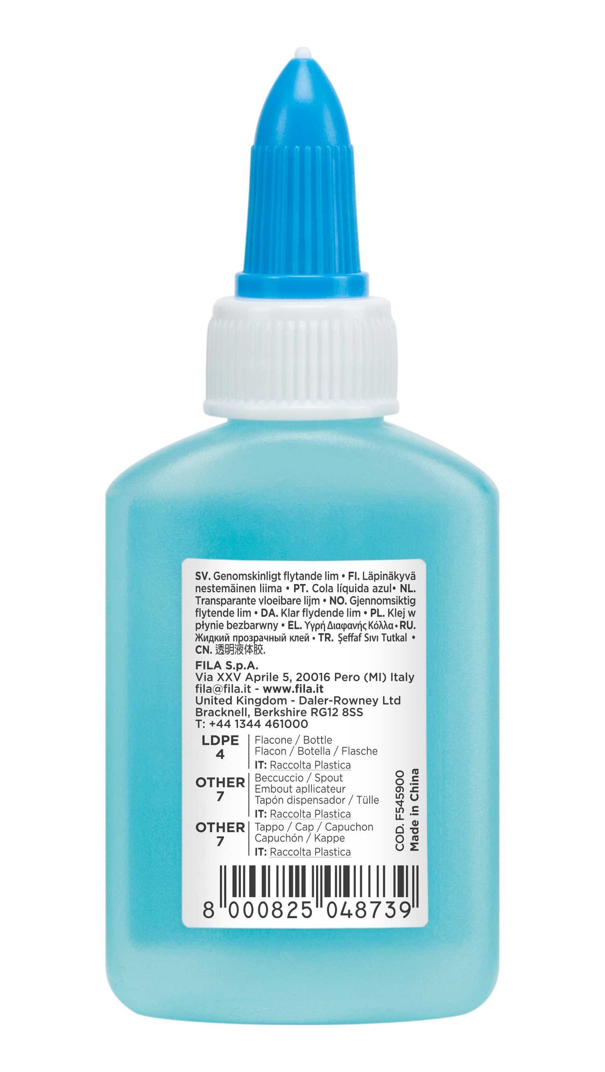 GIOTTO Blue Glue tečni plavi lepak sa preciznim vrhom 40 ml