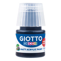 Giotto Decor akrilna boja mat 25 ml – crna