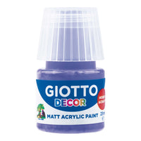 Giotto Decor akrilna boja mat 25 ml – ljubičasta