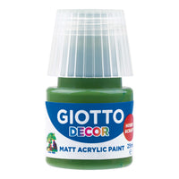 Giotto Decor akrilna boja mat 25 ml – šumska zelena