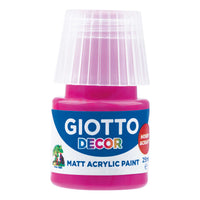Giotto Decor akrilna boja mat 25 ml – purpurna