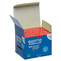 GIOTTO Robercolor kreda bez prašine 100 kom – crvena
