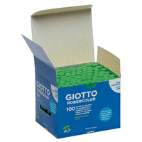 GIOTTO Robercolor kreda bez prašine 100 kom – zelena