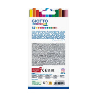 GIOTTO Robercolor Carré kreda u boji bez prašine kvadratna 12 kom