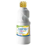 GIOTTO School Paint periva tempera boja 500 ml – bela