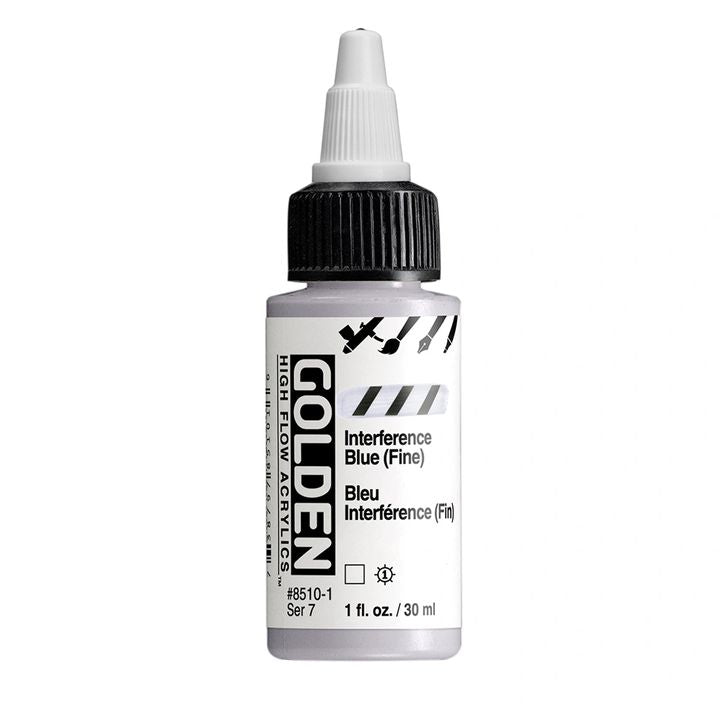 GOLDEN High Flov Interference Akrilna boja 30 ml – 8510 Blue Fine
