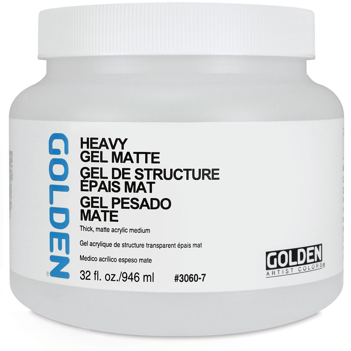 GOLDEN Heavy Gel Matte gusti akrilni mat gel