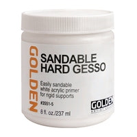 GOLDEN Sandable Hard Gesso beli akrilni šeps za brušenje