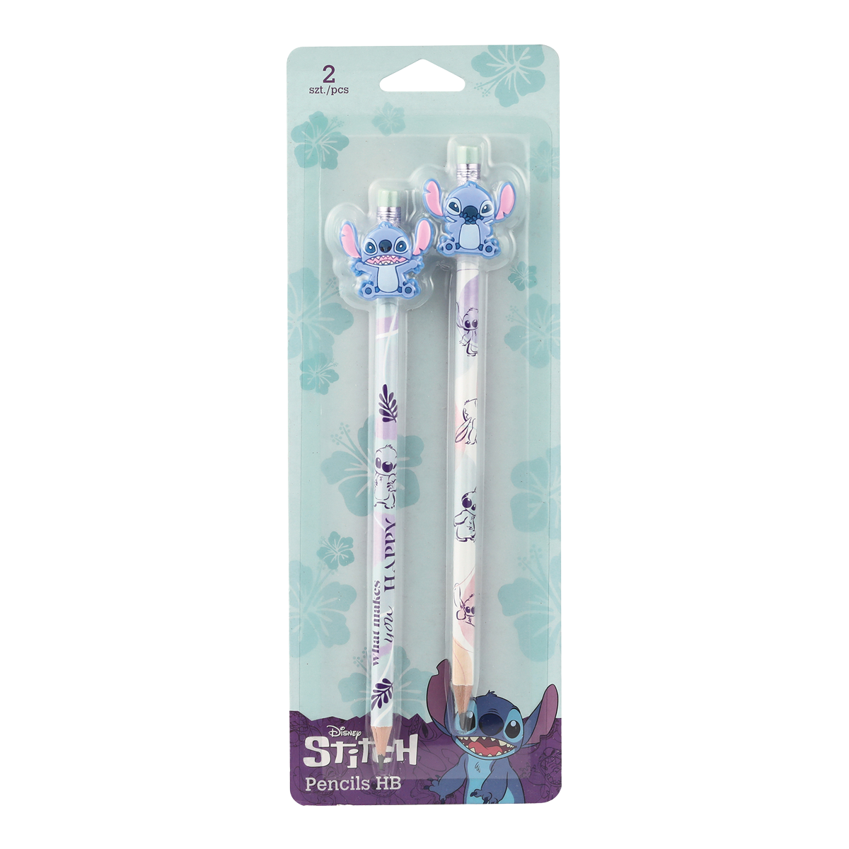 Grafitna olovka Colorino Stitch Pastel 2 sa gumicom