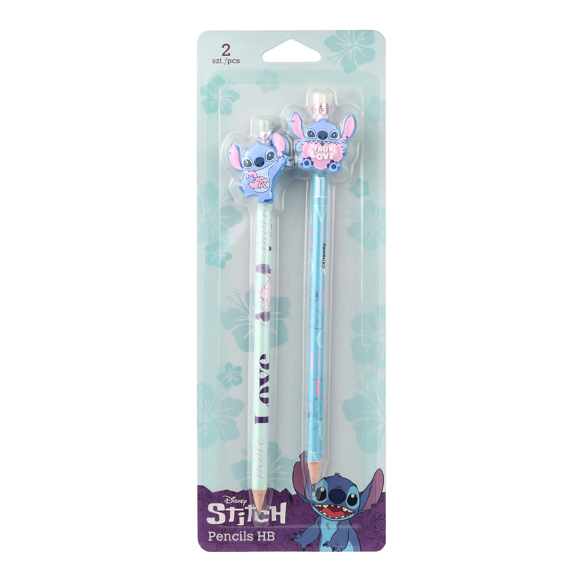 Grafitna olovka Colorino Stitch Pastel sa belom gumicom