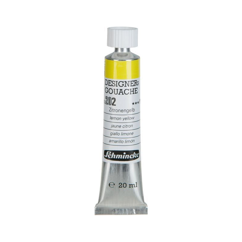 Gvaš boja Schmincke Designers Gouache 20 ml – 202 Limun žuta