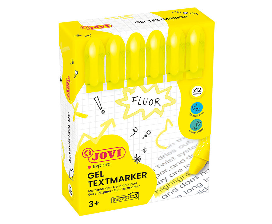 JOVI gel marker žuti