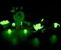 JOVI Glow prirodni plastelin 10 x 15 g – 8 boja + 2 koje svetle u mraku