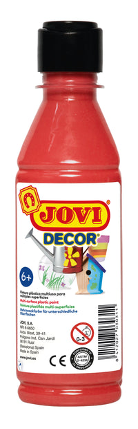 JOVI Jovidecor akrilna boja 250 ml – crvena