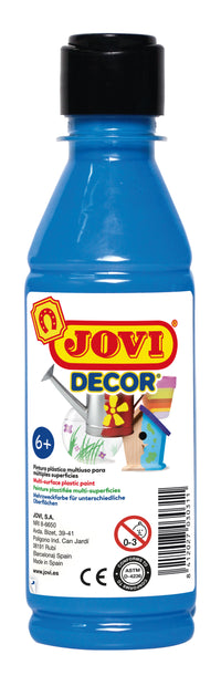 JOVI Jovidecor akrilna boja 250 ml – svetloplava