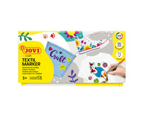 Flomasteri za tekstil JOVI Jovidecor Textil sa vrhom u obliku četkice – 48 kom / 12 boja