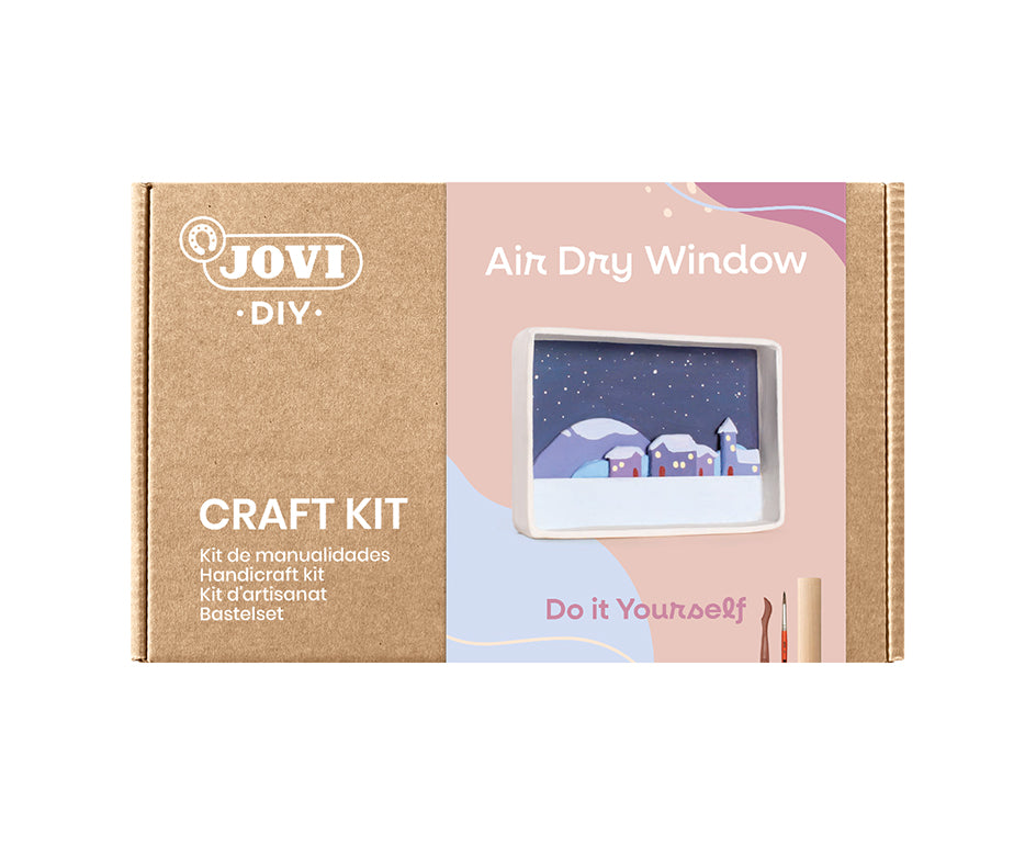 Set za modelovanje JOVI Kraft Prozor sa pejzažom – 24 kom