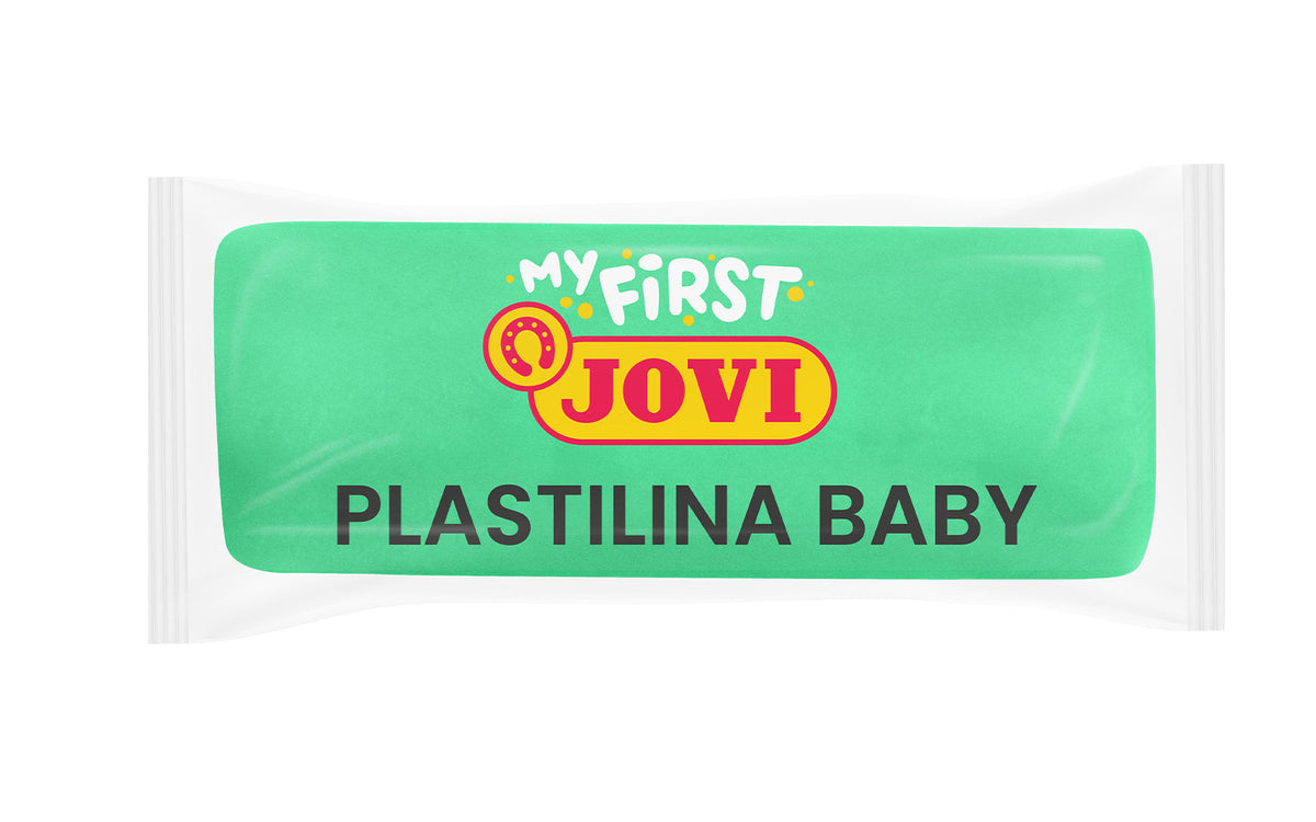 JOVI My First meki prirodni plastelin 38 g zeleni