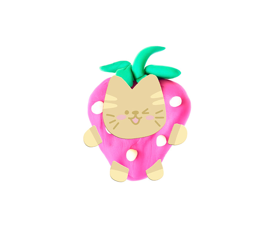 JOVI Play&Fun Kawaii prirodni plastelin u koferčetu – set sa priborom