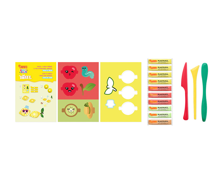 JOVI Play&Fun Mini set sa prirodzenim plastelinom