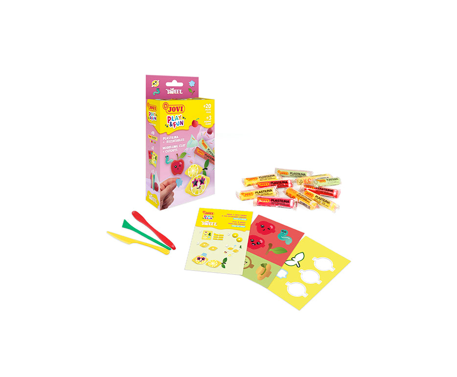 JOVI Play&Fun Mini set sa prirodzenim plastelinom