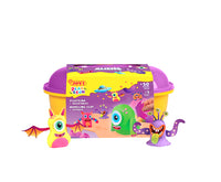 JOVI Play&Fun prirodni plastelin u koferčetu Aliens - 50 kom