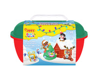 JOVI Play&Fun prirodni plastelin u koferčetu Christmas Adventure