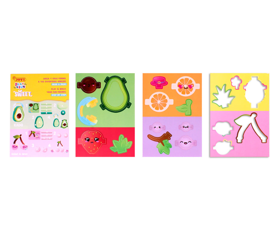 JOVI Play&Fun prirodni plastelin u koferčetu Sweet – 50 kom