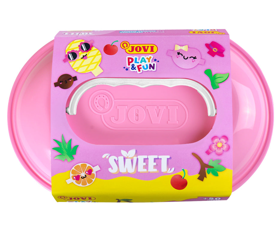 JOVI Play&Fun prirodni plastelin u koferčetu Sweet – 50 kom