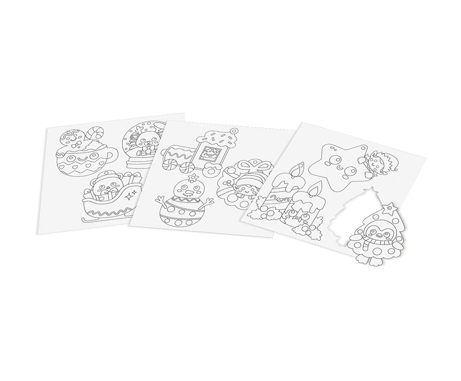 JOVI Play&Fun set za slikanje peskom Christmas Ornaments - 12 kom