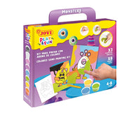 JOVI Play&Fun set za slikanje peskom Monsters 12 kom