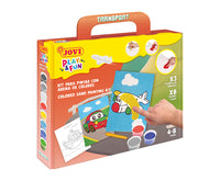JOVI Play&Fun set za slikanje peskom Transport 12 kom