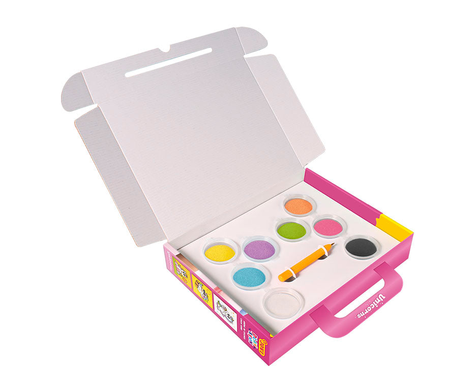 Set za slikanje peskom JOVI Play&Fun Unicorns - 12 kom