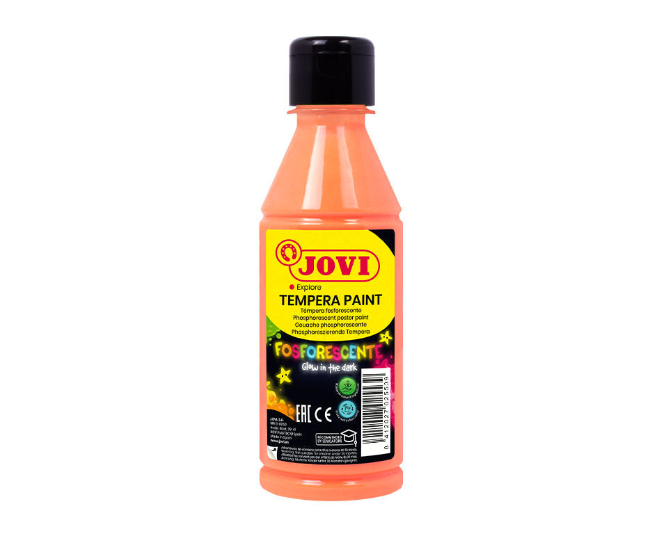 JOVI Premium tempera neon 250 ml – narandžasta