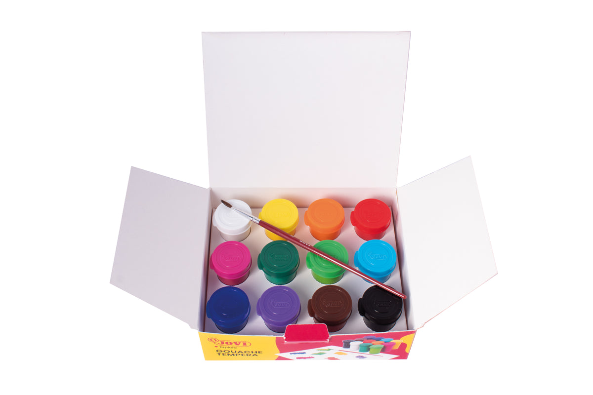JOVI Premium tempere 12 x 15 ml sa četkicom