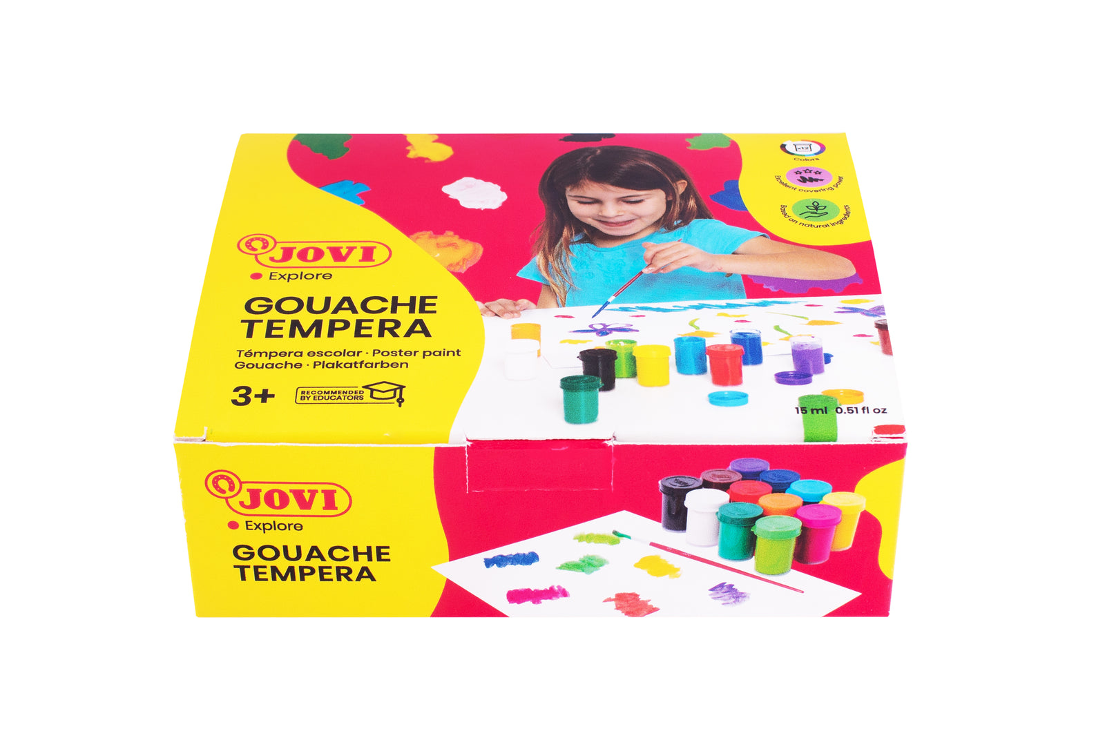 JOVI Premium tempere 12 x 15 ml sa četkicom