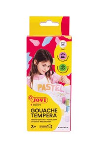 Pastelne tempere JOVI Premium 6 x 15 ml sa četkicom