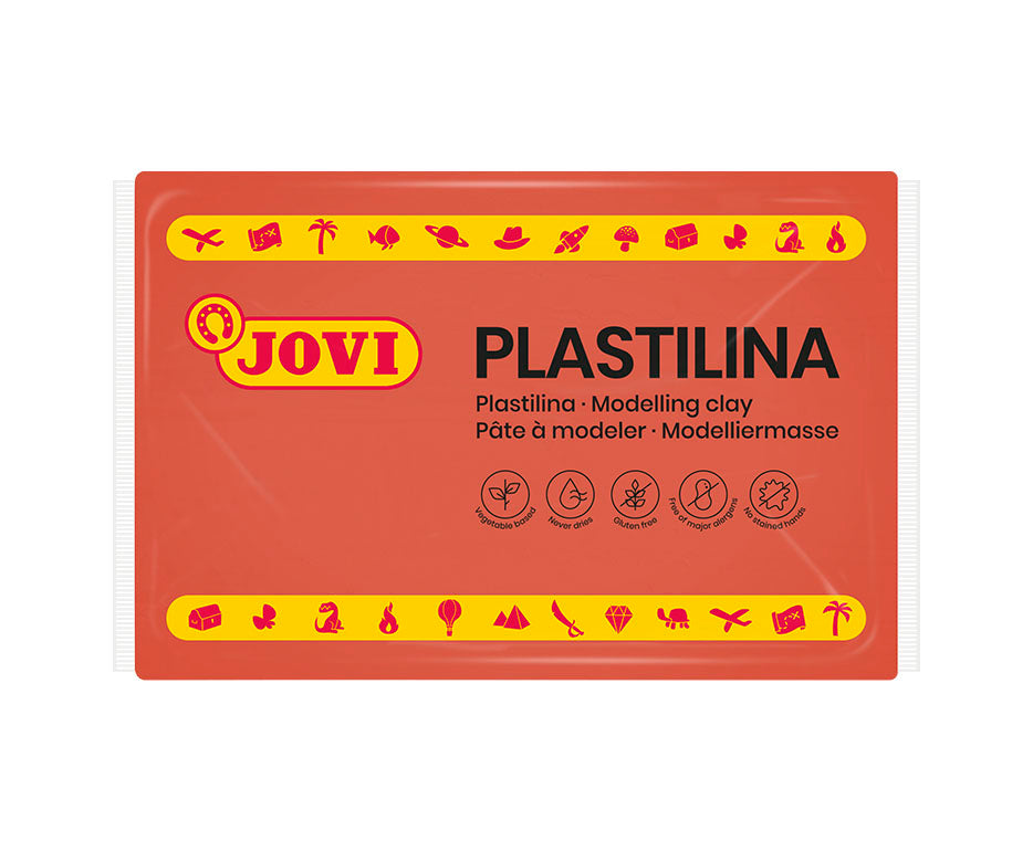JOVI prirodni plastelin 350 g – braon