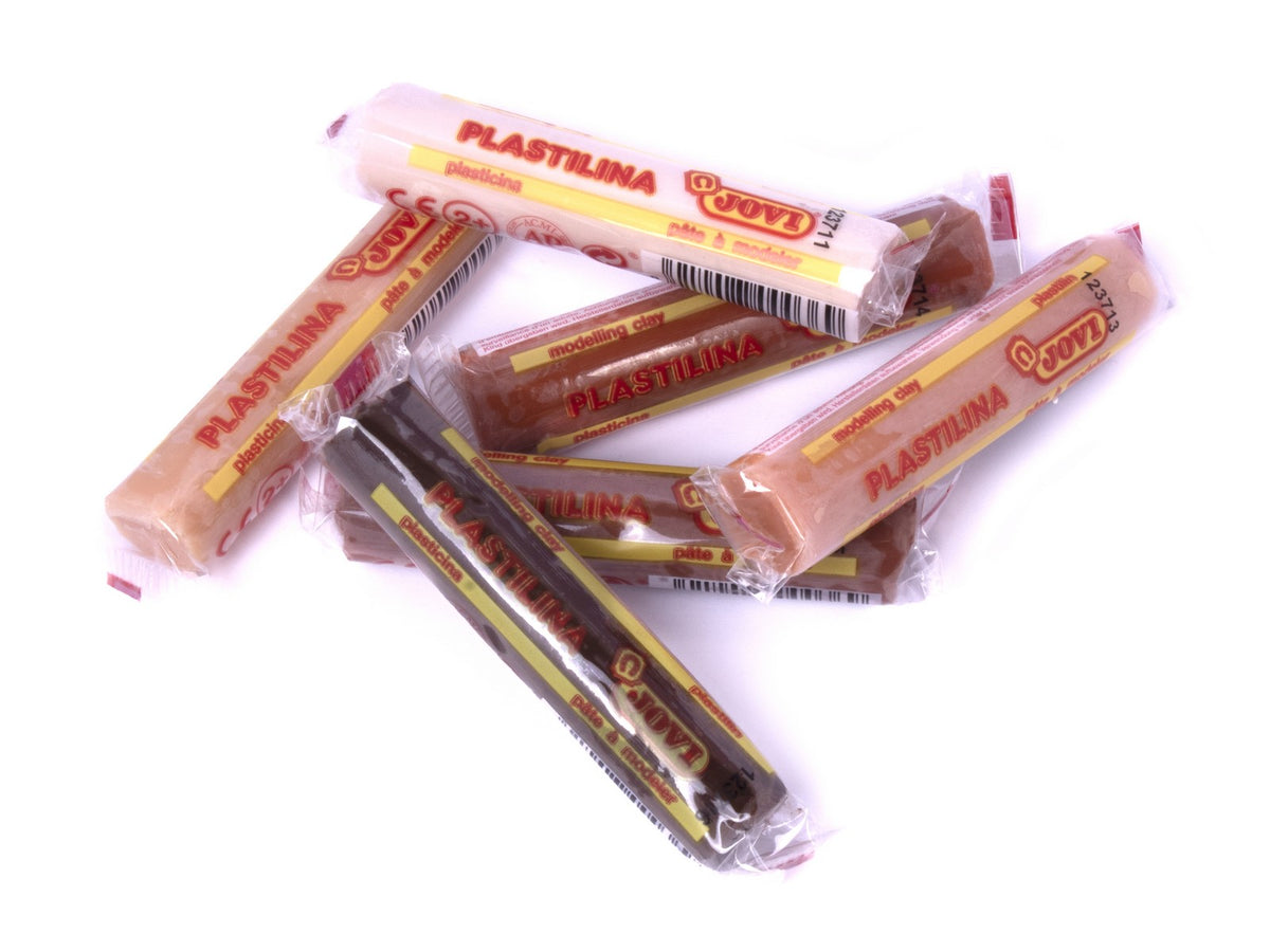 JOVI prirodni plastelin u nijansama kože 6 x 15 g
