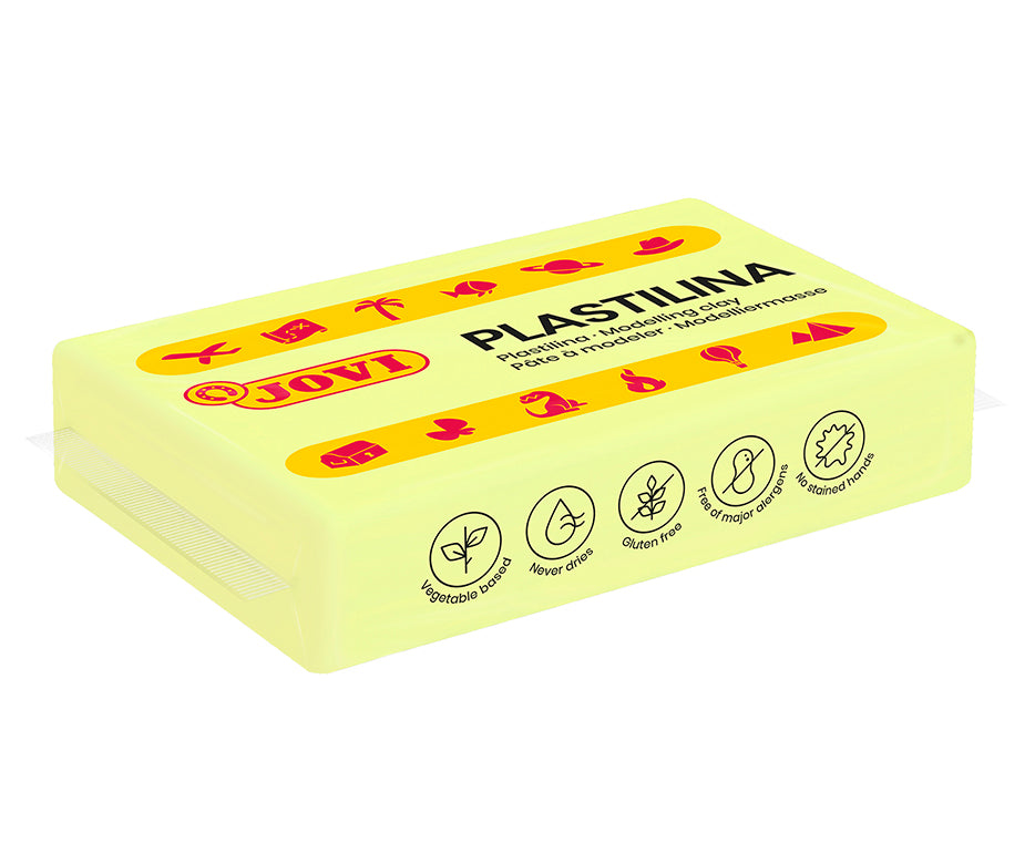 JOVI prirodni plastelin koji svetli u mraku 18 x 50 g