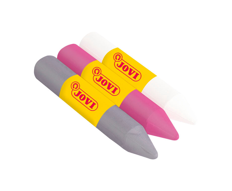 JOVI set boja za lice u stiku 3 x 5,6 g - roze, srebrna i bela