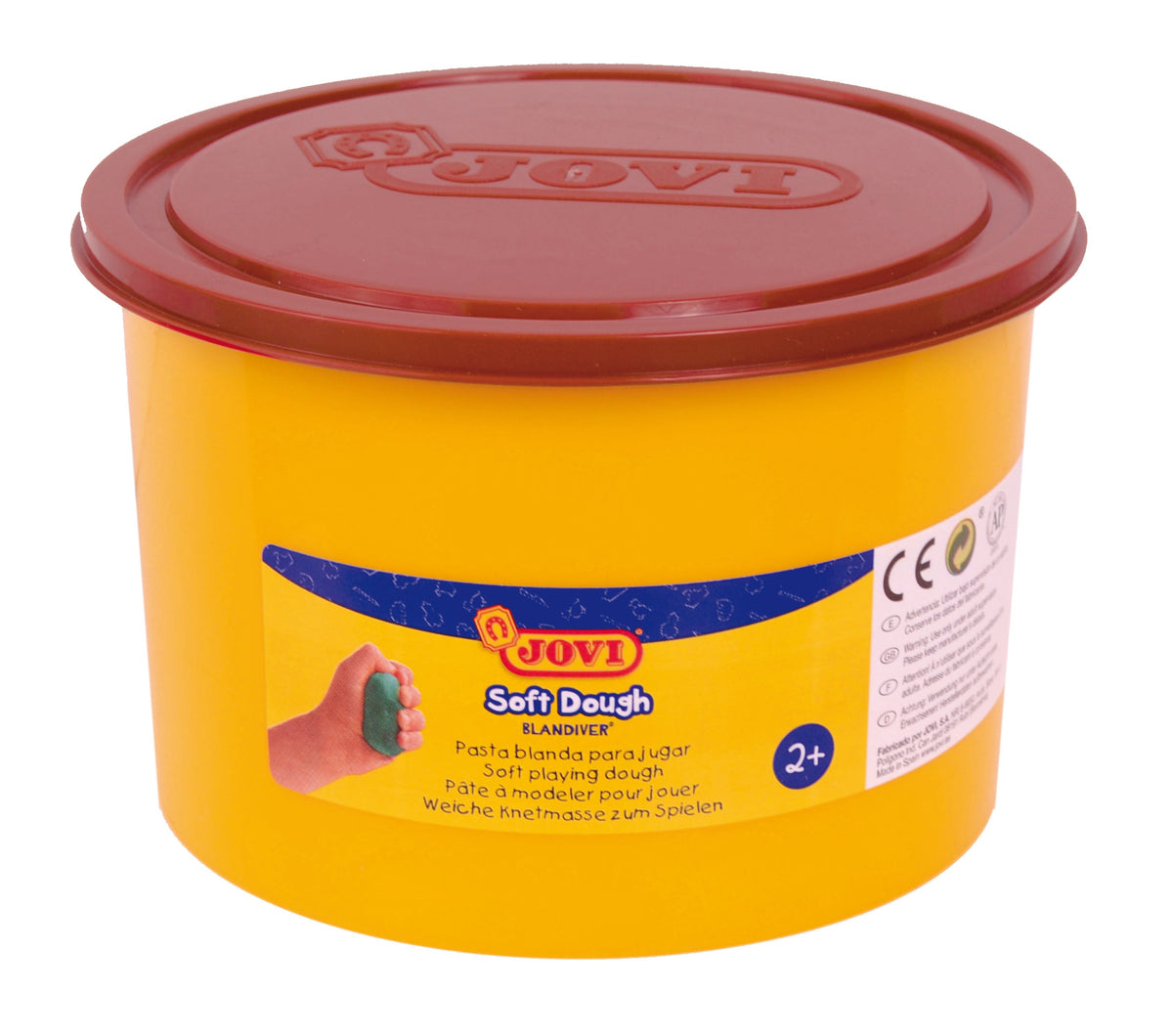 JOVI Soft Dough meka masa za modelovanje 460 g – braon