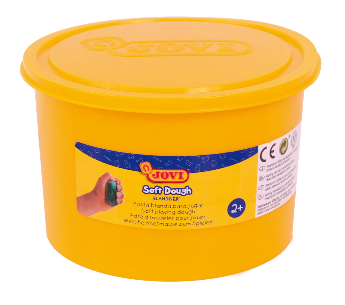JOVI Soft Dough meka masa za modelovanje 460 g – žuta