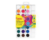 JOVI vodene boje 24 kom sa četkicom (prečnik 22 mm)