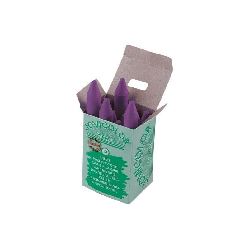 Jumbo voštane bojice JOVI Jovicolor 12 mm – razne nijanse – lila