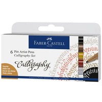 Kaligrafski flomasteri Faber-Castell Pitt - set od 4 kom. | Artmie