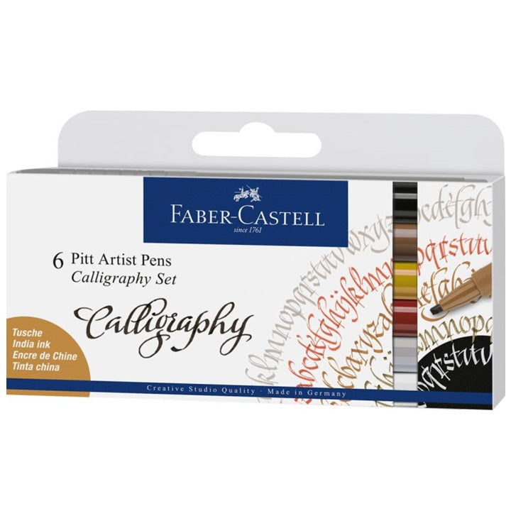 Kaligrafski flomasteri Faber-Castell Pitt - set od 4 kom. | Artmie