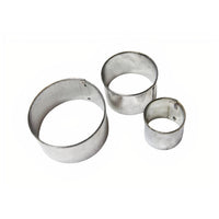 Kalupi za sečenje gline krug 20 / 30 / 40 mm - set od 3 kom.