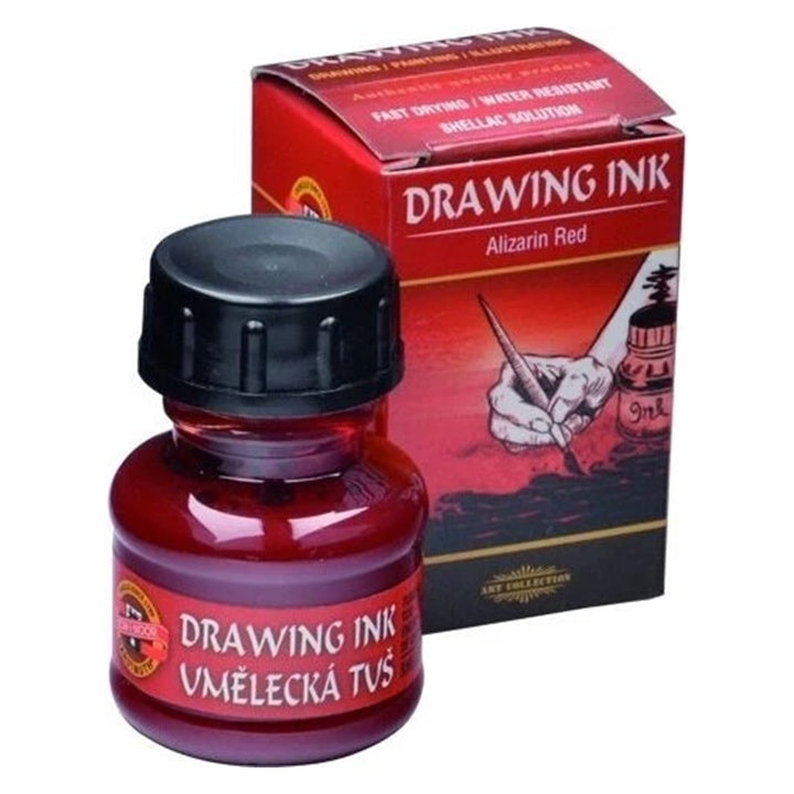 KOH-I-NOOR mastilo za umetnike, 20 g – 2320 Alizarin crvena