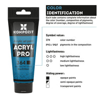 Akrilna boja ACRIL PRO ART Kompozit 75 ml